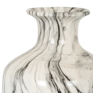 Marble Squat Vase - Thumb 3