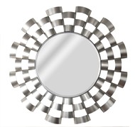Large Silver Evi mirror - Thumb 1