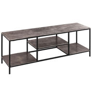 Farrah Collection Silver Media Unit - Thumb 1