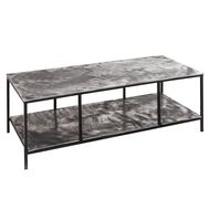 Farrah Collection Silver Coffee Table - Thumb 1