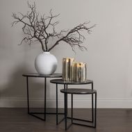 Farrah Collection Set of Three Round Tables - Thumb 3