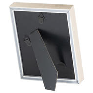 Antiqued Pewter Deep Framed  Grey Velvet 4X6 Photo Frame - Thumb 2