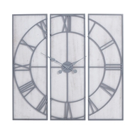 Roza Panelled Wall Clock - Thumb 1