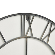 Grey Skeleton Wall Clock - Thumb 2