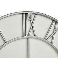 Silver Skeleton Wall Clock - Thumb 2