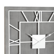 Williston Grey Square Wall Clock - Thumb 2