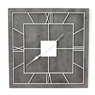 Williston Grey Square Wall Clock - Thumb 1