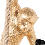 George The Monkey Hanging Gold  Light - Thumb 2