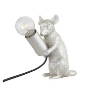 Milton The Mouse Silver Table Lamp - Thumb 5