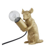 Milton The Mouse Gold Table Lamp - Thumb 4