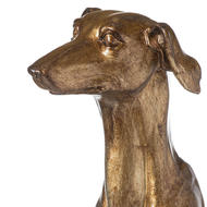 William The Whippet Table Lamp With Teal Velvet Shade - Thumb 2