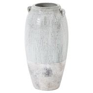 Large Ceramic Dipped Amphora Vase - Thumb 1