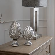 Tall Silver Pinecone Finial - Thumb 3