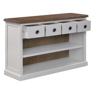 The Hampton Collection Four Drawer Low Bookcase - Thumb 2