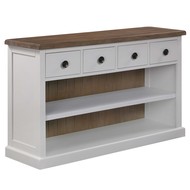 The Hampton Collection Four Drawer Low Bookcase - Thumb 1