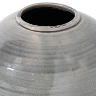 Garda Grey Glazed Tiber Vase - Thumb 2