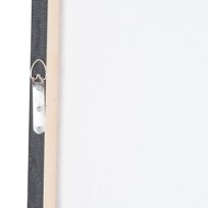 Orion Silver And Grey Hand Painted Canvas - Thumb 3