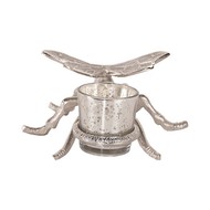 Silver Dragonfly Tealight Holder - Thumb 3
