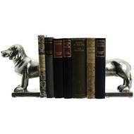 Antique Silver Dog Book Ends - Thumb 3
