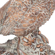 Antique Bronze Cock Pheasant Ornament - Thumb 2