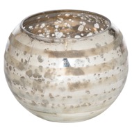 Ribbed Lustre Candle Holder - Thumb 1