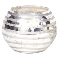 Ribbed Lustre Large Candle Holder - Thumb 1