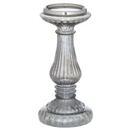 Smoked Midnight Medium Candle Pillar - Thumb 1