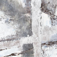 Hand Painted Exodus Layered Metallic Abstract Painting - Thumb 2