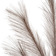 Grey Large Faux Pampas Grass Stem - Thumb 4