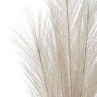 Bleached  Large Faux Pampas Grass Stem - Thumb 2