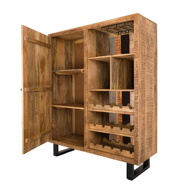Reclaimed Industrial Bar Drinks Cabinet - Thumb 2