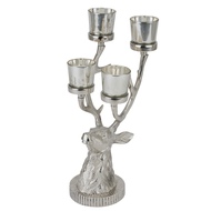 Silver Stag Four Tealight Holder - Thumb 2