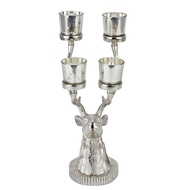 Silver Stag Four Tealight Holder - Thumb 1