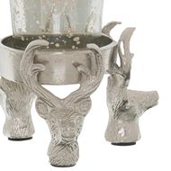 Silver Stag Tealight Holder - Thumb 2