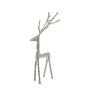 Small Silver Standing Stag Ornament - Thumb 1