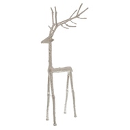 Large Silver Standing Stag  Ornament - Thumb 1