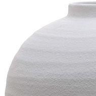 Tiber Matt White Ceramic Vase - Thumb 2