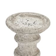 Stone Ceramic Column Candle Holder - Thumb 2