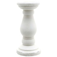 Matt White Ceramic Candle Holder - Thumb 1