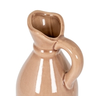 Decorative Tall Blush Stoneware Jug - Thumb 3