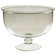 The Noel Collection Smoked Midnight Footed Bowl - Thumb 1