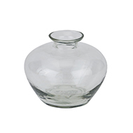 Clear Glass Small Bud Stem Vase - Thumb 1
