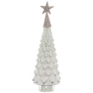 Noel Collection Textured Star Topped Decorative Tree - Thumb 1