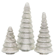 The Noel Collection Tiered Decorative Large Glass Tree - Thumb 2