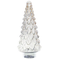 Noel Collection Smoked Midnight Glass Decorative Tree - Thumb 1