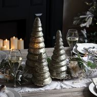 The Noel Collection Tiered Decorative Medium Glass Tree - Thumb 3
