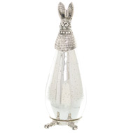 Silver Bunny Ornament - Thumb 1