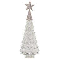 Noel Collection Textured Star Topped Decorative Small Tree - Thumb 1