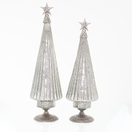 The Noel Collection Footed Glass Decorative Tree - Thumb 3