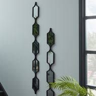 Decorative Black Hanging Mirror - Thumb 4